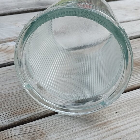 VINTAGE Crouse Hinds Glass Lighting Globe #1610 Threaded Cover - Picture 4 of 8